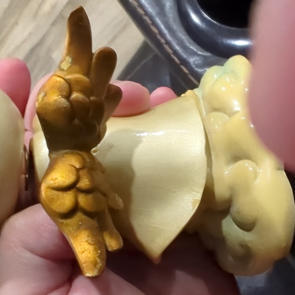 - Vintage Bobble Head Angel. Wing also Bobble. Ceramic-like material. Chri… - Picture 10 of 10